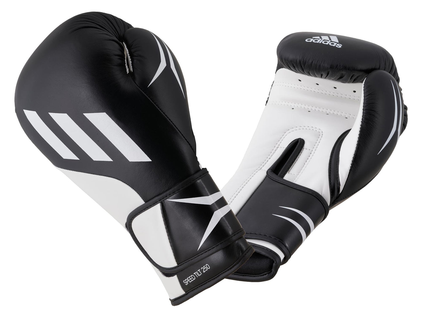 Gants de boxe Adidas SPEED TILT 250 noir et blanc, SPD250TG