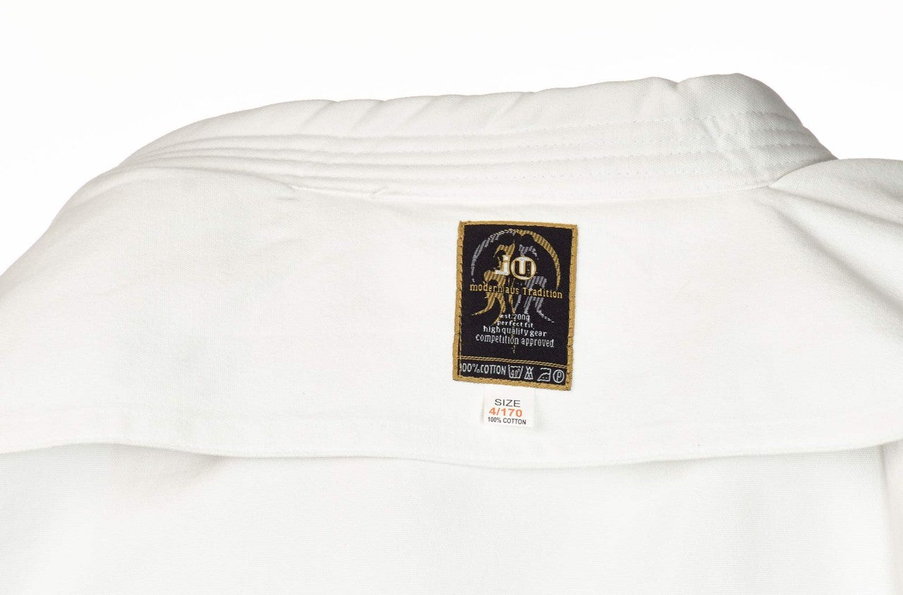 Combinaison de Ju-Jutsu Tenno Classic blanche 14 oz lourde
