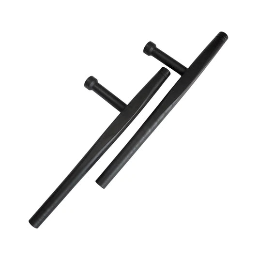 Tonfa en plastique dur Traditionnel noir