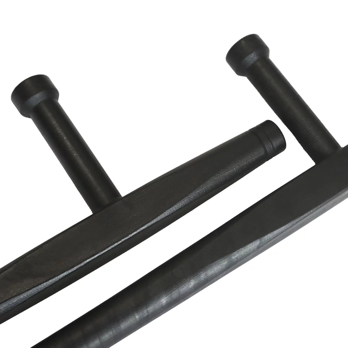 Tonfa en plastique dur Traditionnel noir
