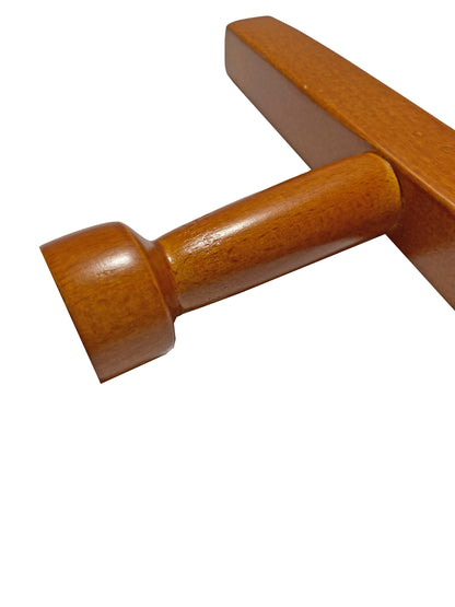 SET Tonfa carré en chêne rouge avec sac à armes - 50 cm (paire) design carré robuste
