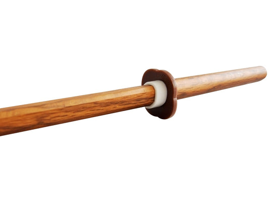 Bokken TEKKA BUDO en chêne rouge - 100 cm avec tsuba