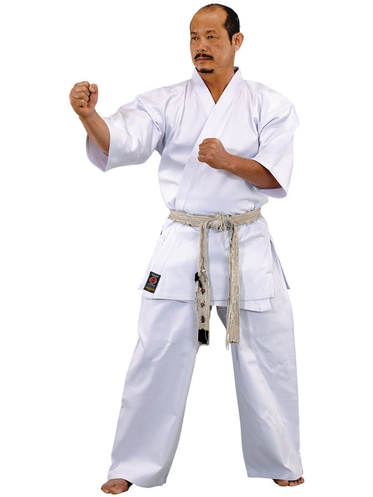 Combinaison de karaté KWON (R) Full Contact - 8 oz, blanche - Karaté Gi - Ceinture blanche incluse