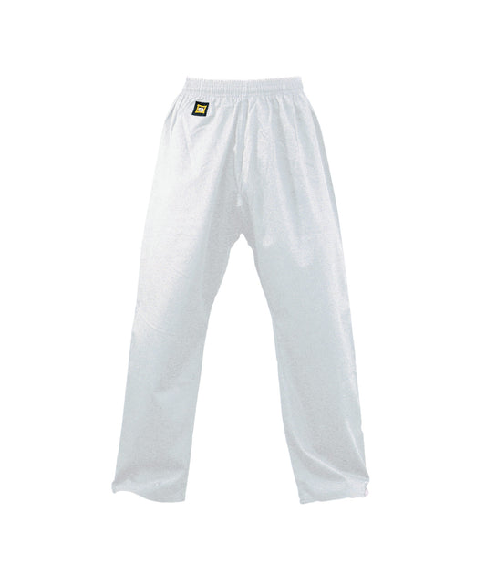 Pantalon de karaté KWON (R) blanc - ceinture élastique - 8 oz