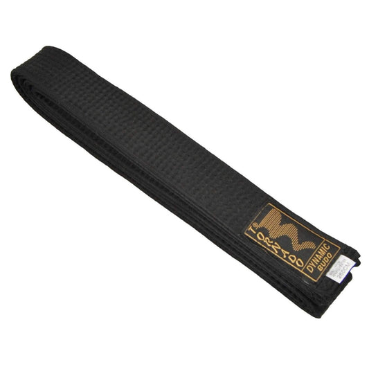 Ceinture de karaté noire - unie - largeur 4 cm - ceinture noire karaté