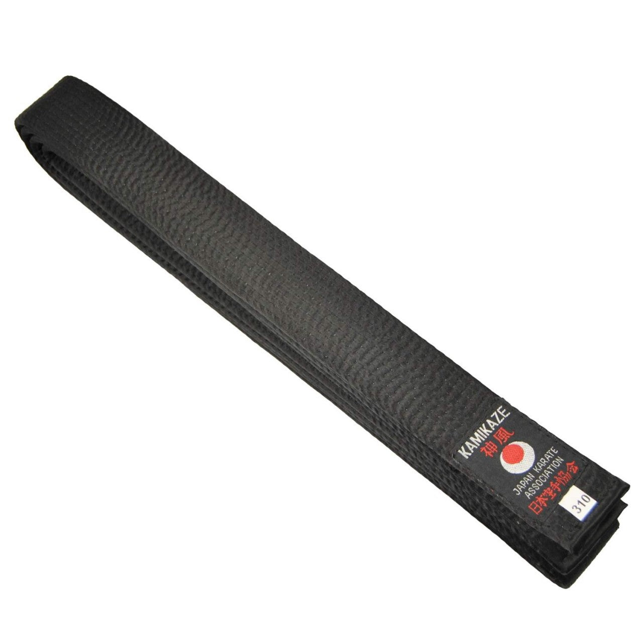 Ceinture noire KAMIKAZE 1ère classe 4,3 cm