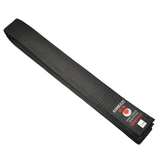 Ceinture noire KAMIKAZE 1ère classe 4,3 cm
