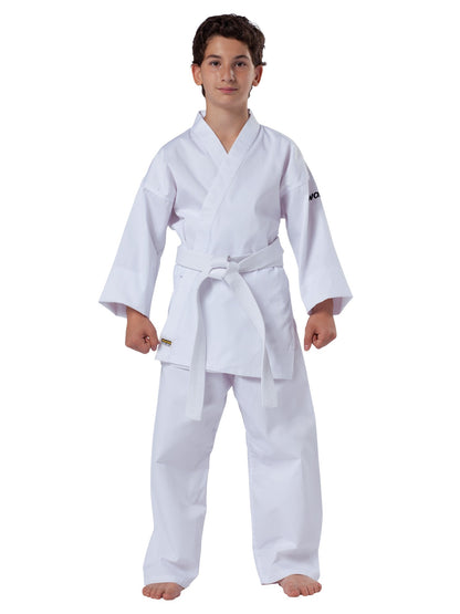 Uniforme de karaté KWON (R) Clubline Basic - blanc 6,5 oz - Kimono de karaté pour enfants