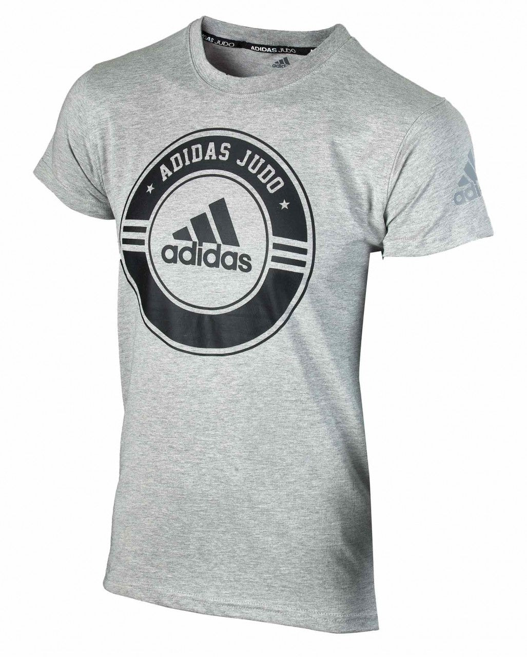 T-shirt ADIDAS Combat Sport Judo gris-noir