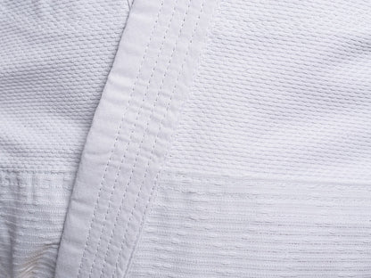 Combinaison de judo enfant PX CHALLENGE Gi blanc - Tissage grain de riz - Combinaison débutant - Ceinture blanche incluse