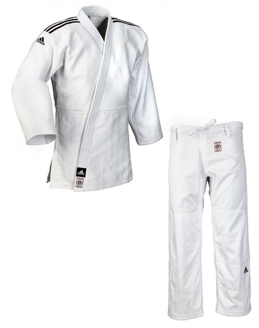 Combinaison de judo ADIDAS « CHAMPION II » IJF Judogi blanc