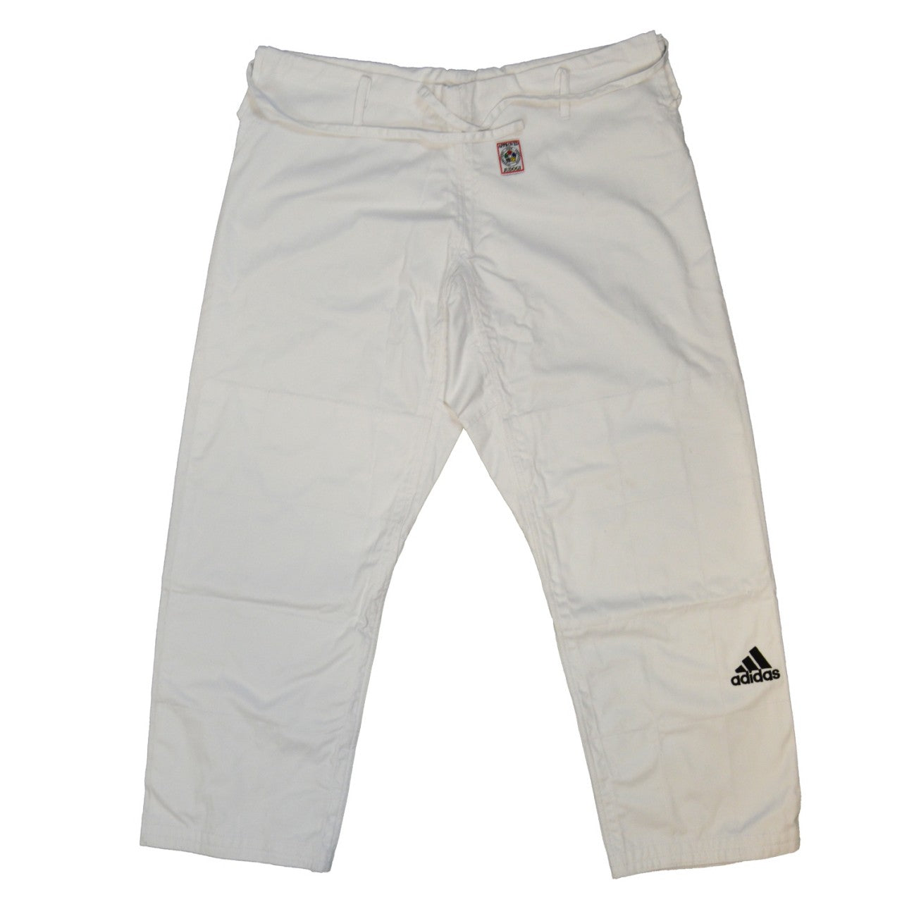 Pantalon de judo ADIDAS IJF, blanc