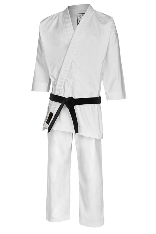 Tenue de karaté PX SAMITTO PREMIUM Gi 10oz blanc - Prélavé - Kata - Kumite