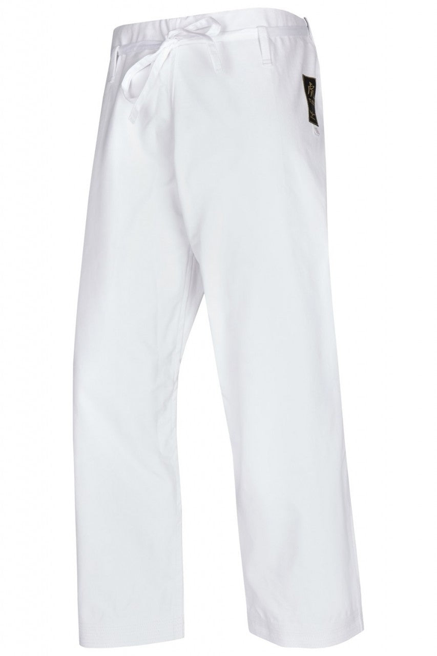 Tenue de karaté Kumite Gi TORA 14oz Canvas - Veste traditionnelle - Pantalon à lacets