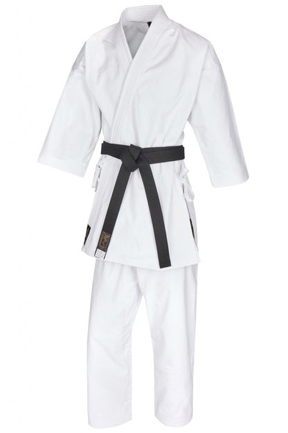 Tenue de karaté Kumite Gi TORA 14oz Canvas - Veste traditionnelle - Pantalon à lacets