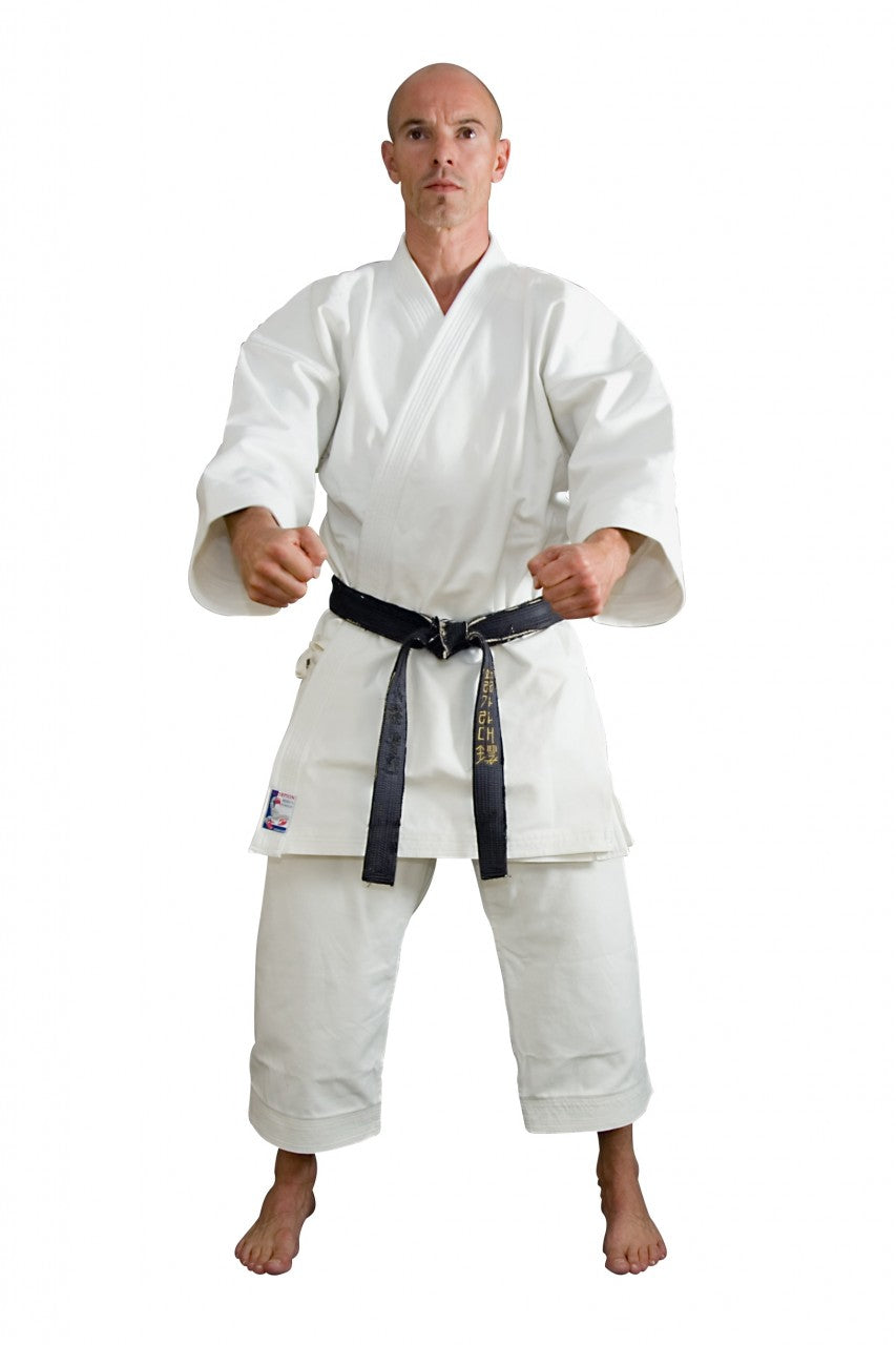 Tenue de karaté Kata Gi BUDO'S FINEST DIAMOND - Toile 14 oz - Veste longue