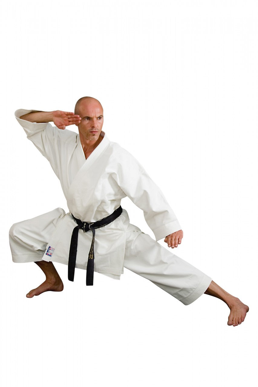 Tenue de karaté Kata Gi BUDO'S FINEST DIAMOND - Toile 14 oz - Veste longue