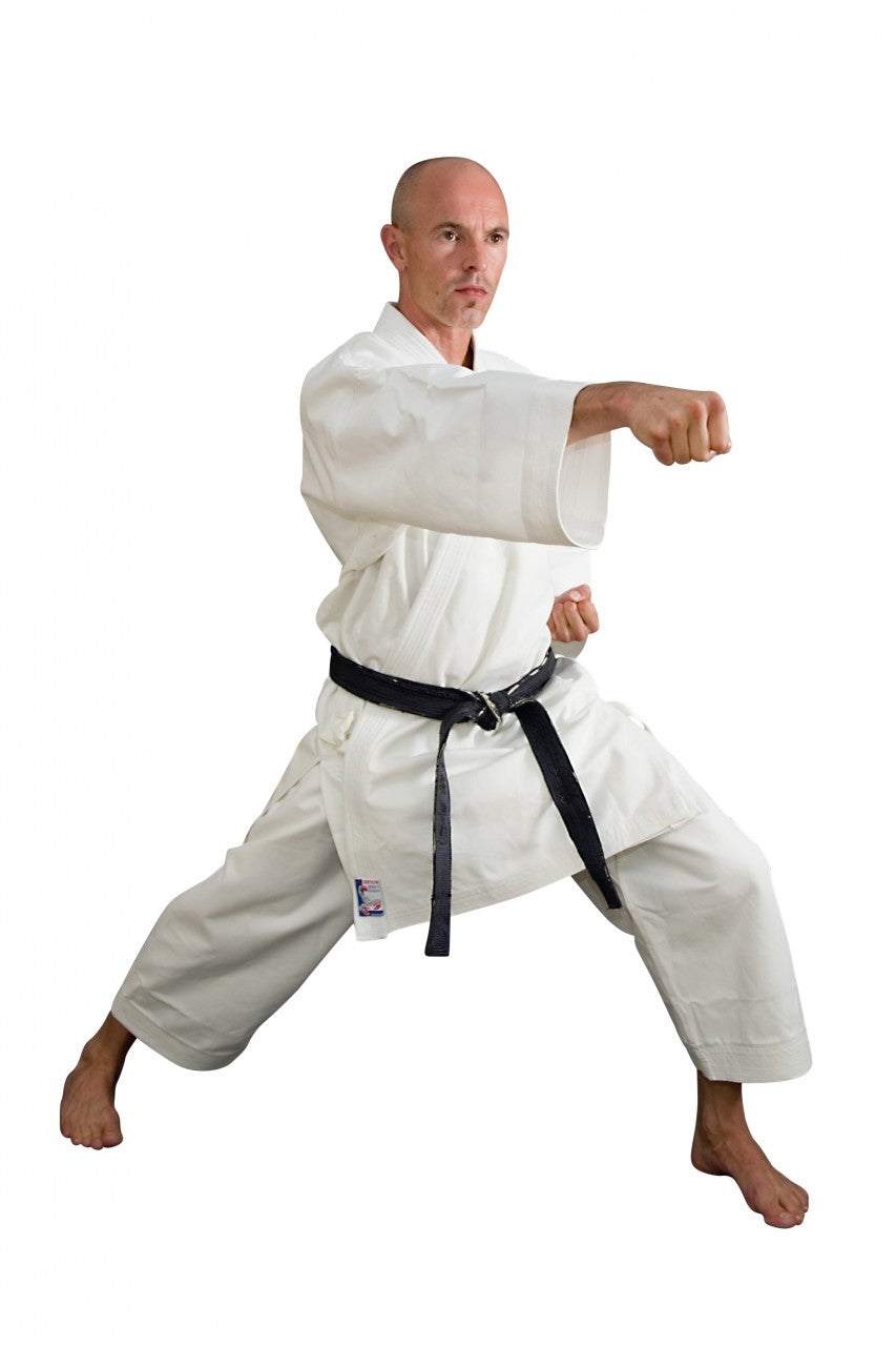 Tenue de karaté Kata Gi BUDO'S FINEST DIAMOND - Toile 14 oz - Veste longue