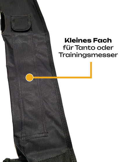 Sac pour arme Bo TEKKA BUDO - Nylon 185 cm - avec sangle de transport - Sac de transport pour bâton Bo