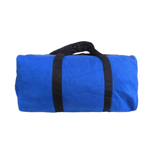 Sac de transport de judo, bleu, tissé uni