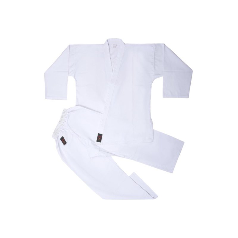 Combinaison de karaté blanche DELUXE 10 oz
