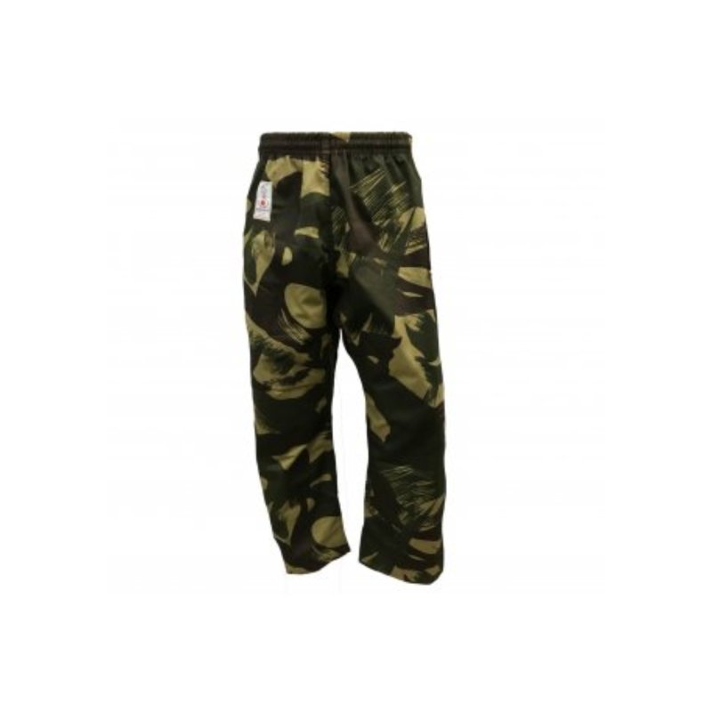 Pantalon de karaté Woodland Camouflage, Bushindo Champions Choice, 283 g